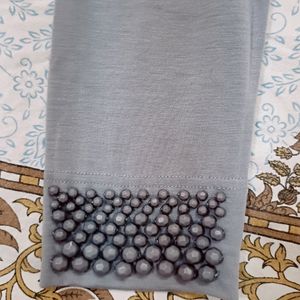 Silver Lycra Leggings