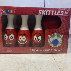 Skittles Bowling Set