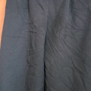 Flare Black Colour Trouser