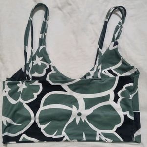 FLORAL AND ACTIVE WEAR BRA