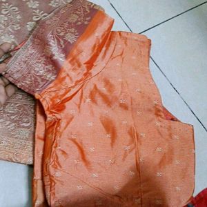 Beautiful Pattu Saree With Blouse