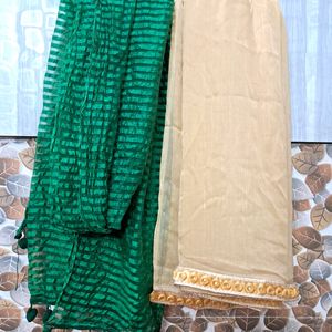 10 Dupattas Chiffon