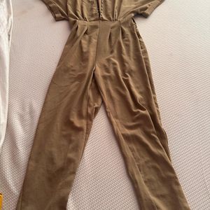 ZARA jumpsuit Buttoned