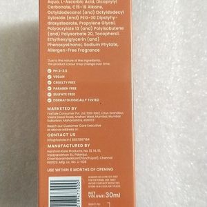 Foxtale Vitamin C Brightening Serum