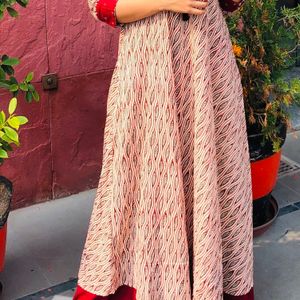 Cotton Ethnic maxi Dress