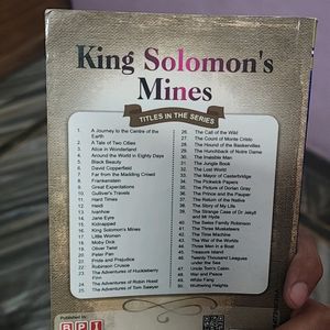 King Solomons' Mines,Children's Book