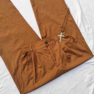 Urbanic Brown Korean Formal Pants