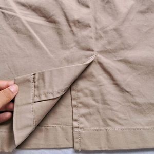 Y2k pinteresty beige skirt