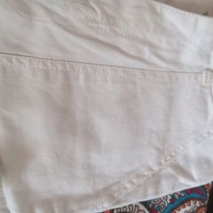 Kotty White High-waisted Jeans