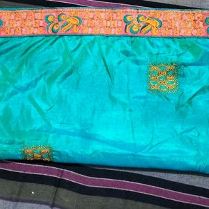 Sea Green Saree