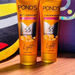 Ponds Sunscreen Combo