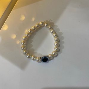 Evil Eye Pearl Bracelet