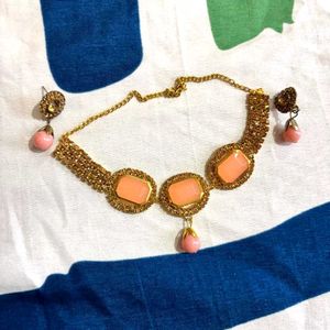 Necklace And Earrings