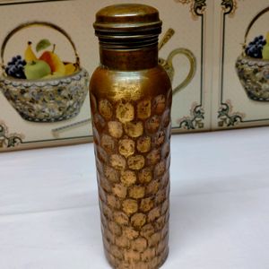 Trendy 1000ml Copper Water Bottle