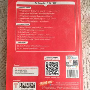 Advance Java Programming, Book, textbook, GTU,SEM6