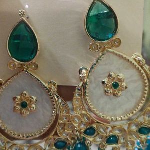 Gorgeous Ocean Blue Jhumka