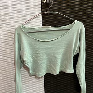 Mint Green Full sleeve Top