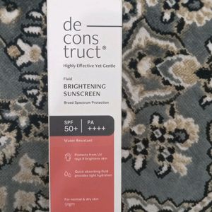 Deconstruct Brightening Sunscreen