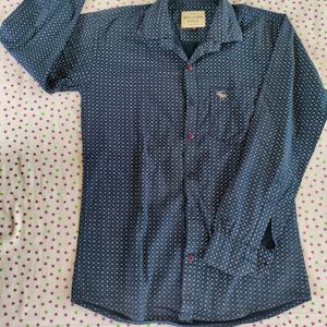 M Size Navy Blue Shirt