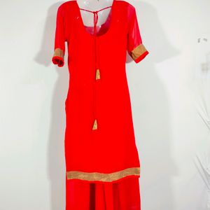 Red Casual Kurta (Women's)