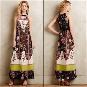 Anthropologie Vineet Bahl Garden Collage Maxi