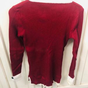 Maroon Sweater