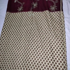 Embroidered Saree