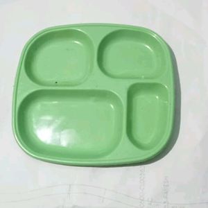 Plastic Plates For Kids Pack Of 4