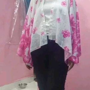 Flared Pink Top