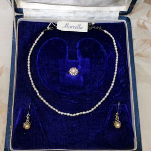 Pearl Jewellery Set