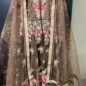 Brown New Design Gown