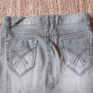 Short Denim Skirt