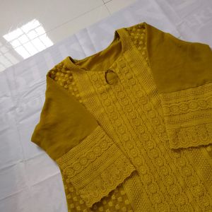 Chikankari Kurti  Plazo Set