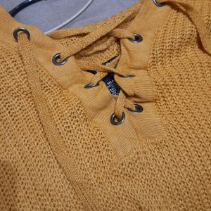 Mustard Colour Sweater