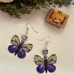 Butterfly earrings 🦋