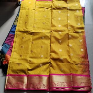 Kanchipuram Silk Saree With Blouse