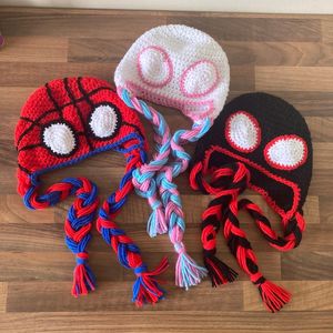 SPIDERVERSE SPIDERMAN Childrens Beanie Hat - Cap