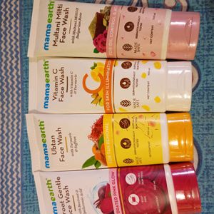 4 Pcs Face Wash