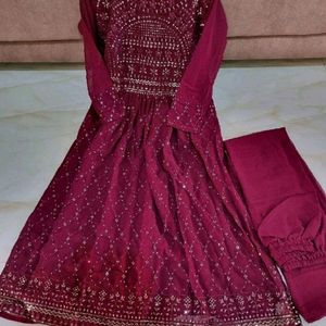 Brand New Naira Cut Dresses Kurti Palazzo Set