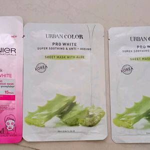 Face Sheet Mask With Aloe