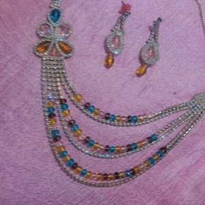 Necklace With Earrings