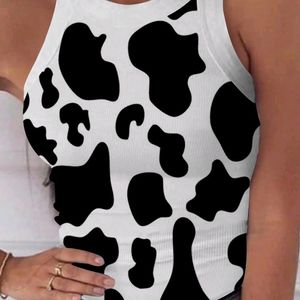 Shein Cow Print Crop Top📢😱 Loot