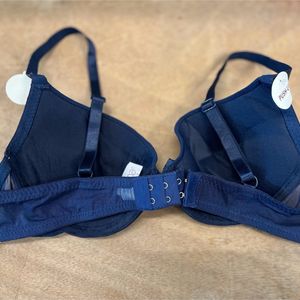 Blue Super Push up Bra For Women