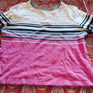 Stripes Wool Top