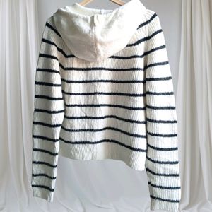 Striped Hooded Sweater