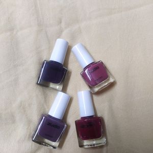 Combo Of 4 Amazing Nail Paints-Polish