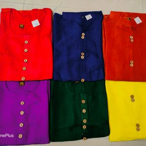 Combo Pack Of 6 Kurta