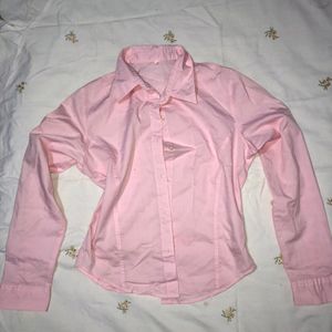 Pink Collar Shirt