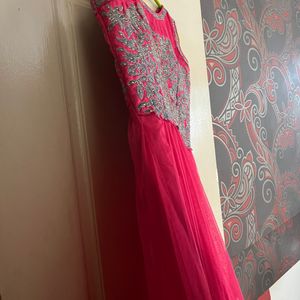 Pink Designer Gown