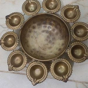 Beautiful Diya Bowl For Festival Used Once Only